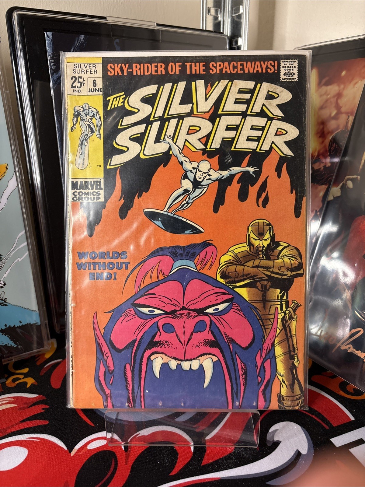 SILVER SURFER 6 COMIC June 1969 1