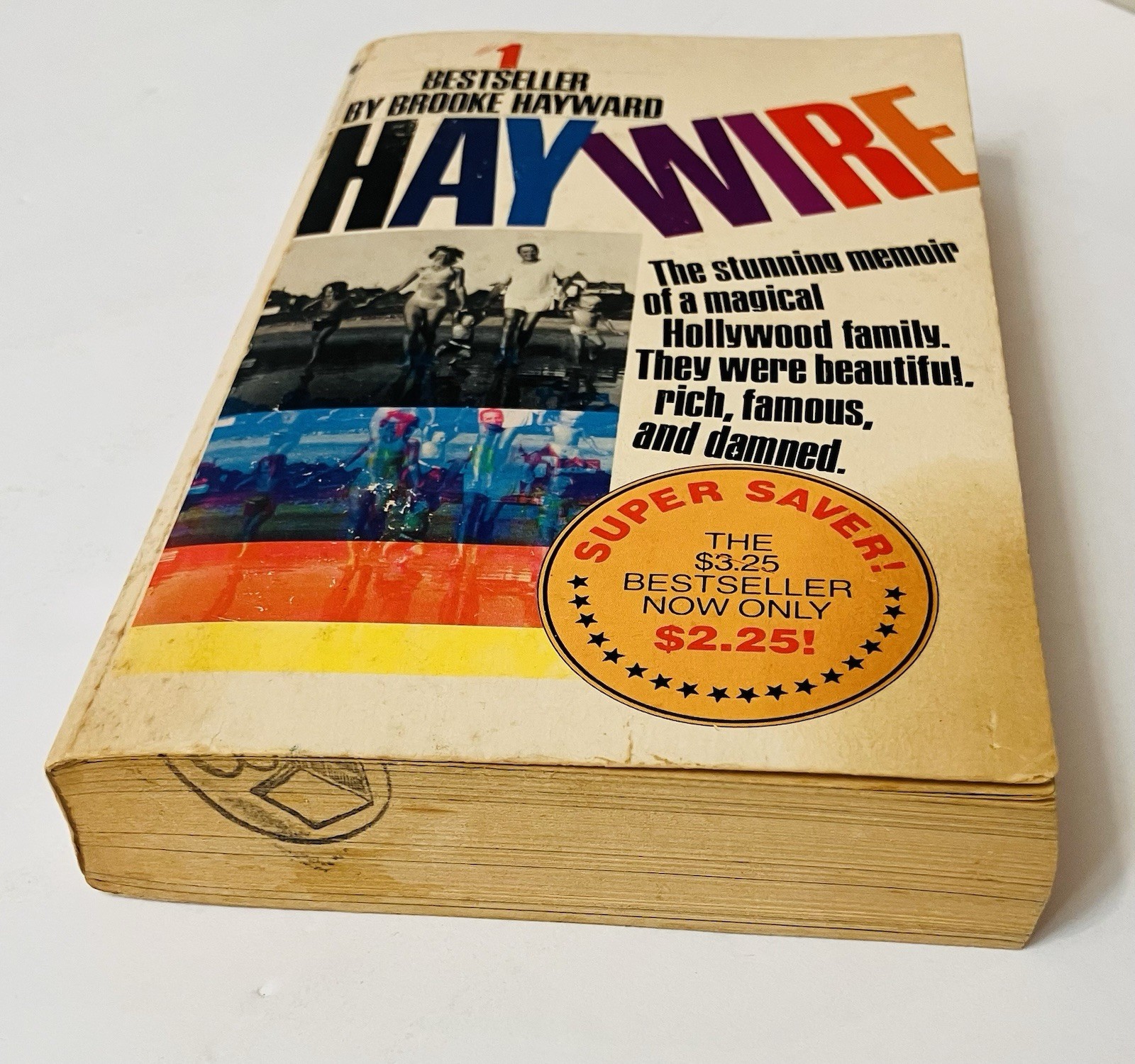 Haywire – Brooke Hayward (1978, Bantam PB) Vintage Memoir Hollywood Family Drama