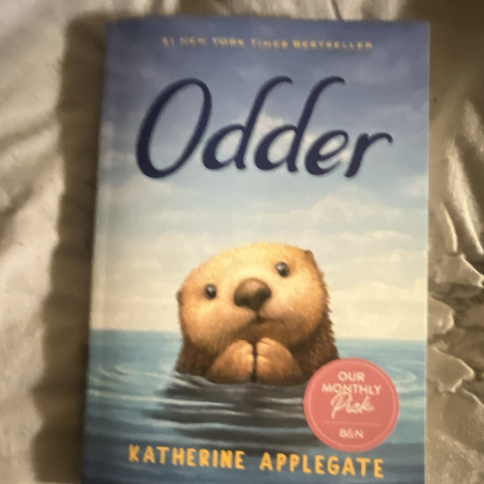 Odder: The Novel by Katherine Applegate Paperback Square Fish, Illus Santoso