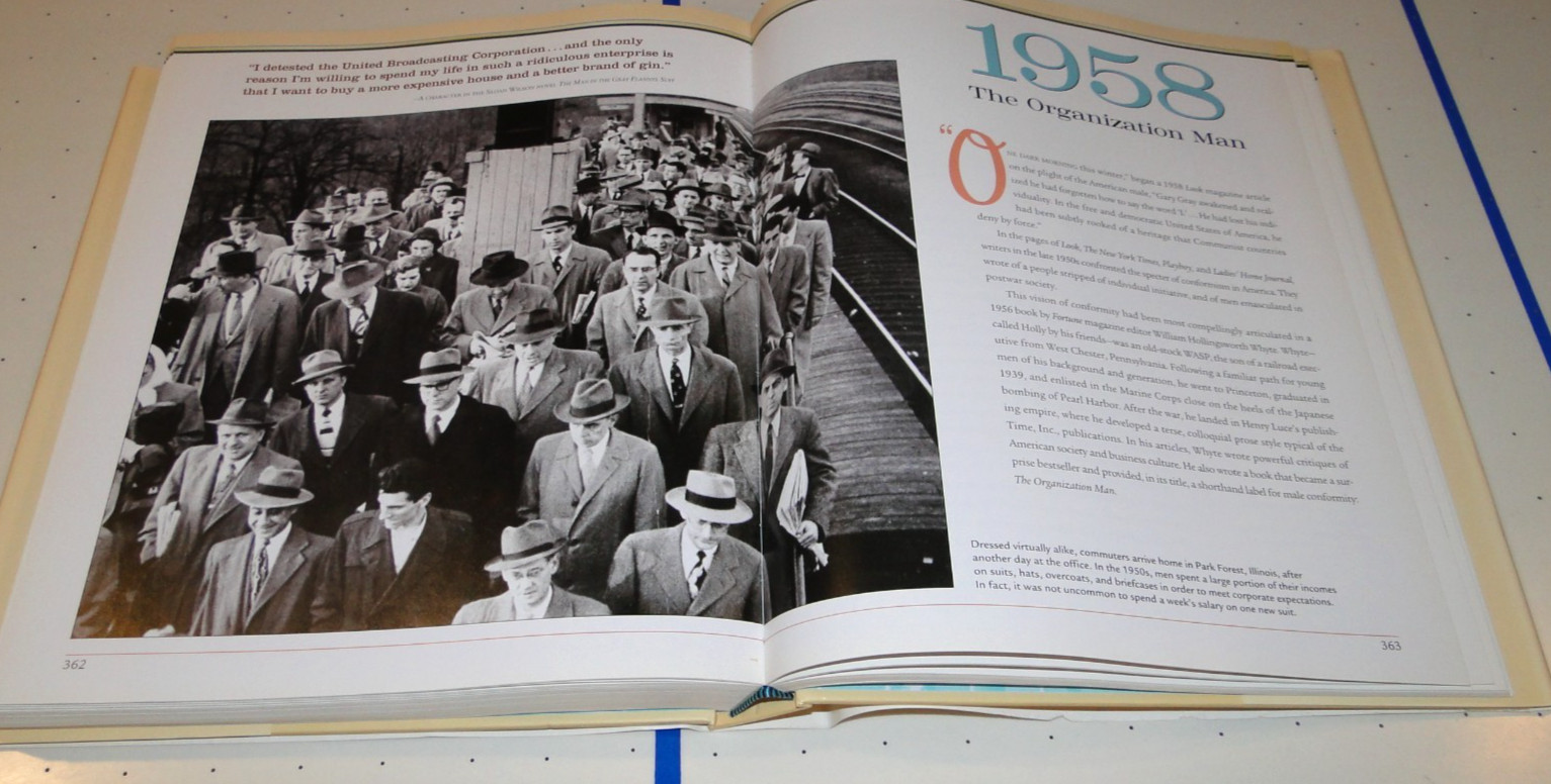 THE FIFTIES CHRONICLE HARDBACK COFFEE TABLE BOOK, 2008