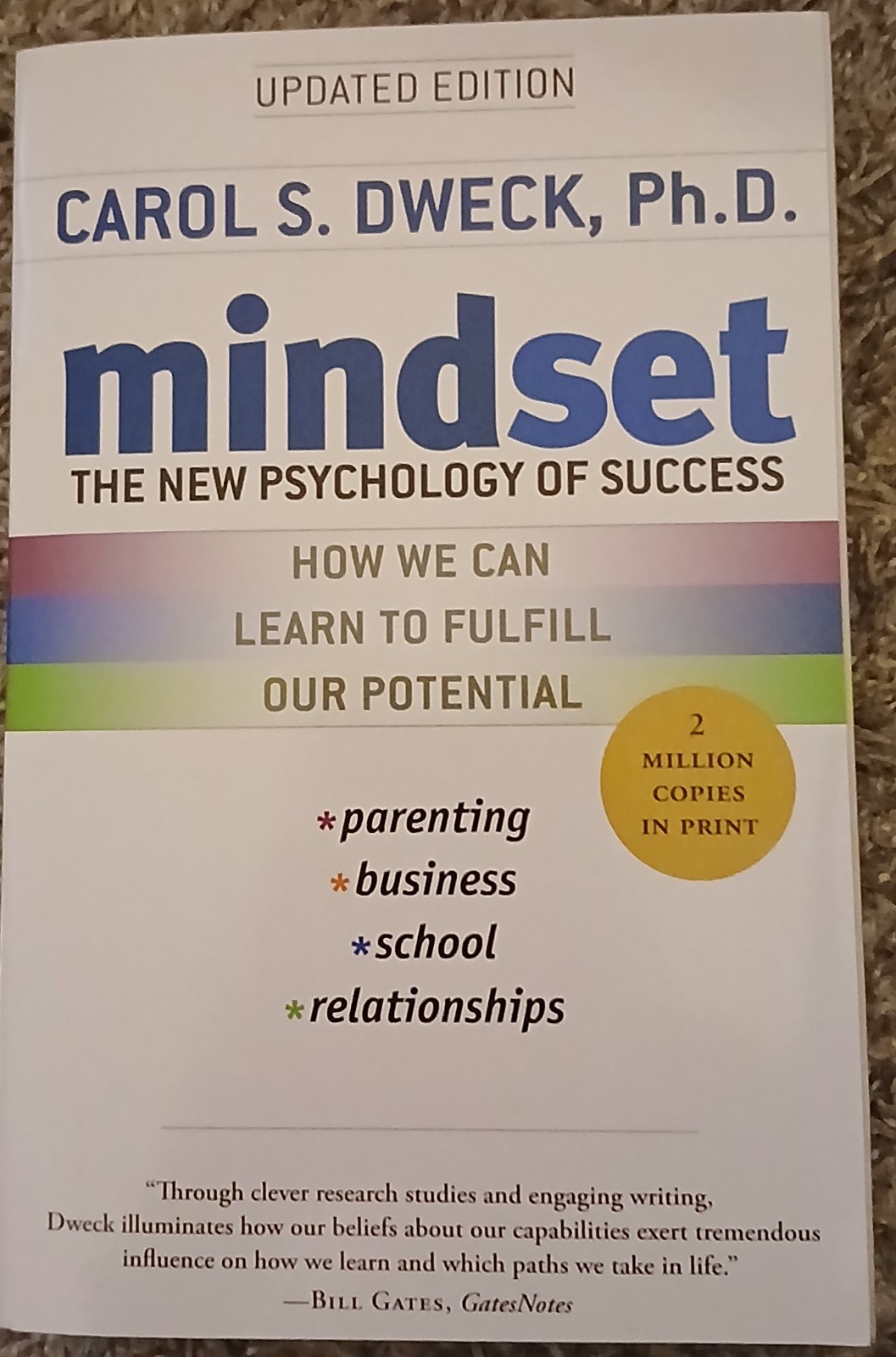 Mindset : The New Psychology of Success by Carol S. Dweck (2007, Trade…