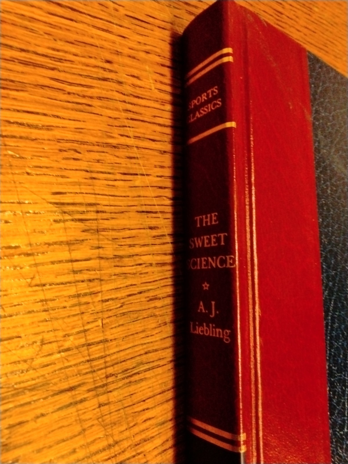 The Sweet Science By A J Liebling Holtzman Sport Classics Signed Reproduced
