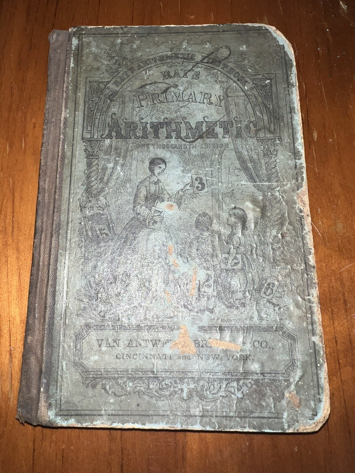 1857 Ray’s Practical Arithmetic Third Book by Joseph Ray, M.D.