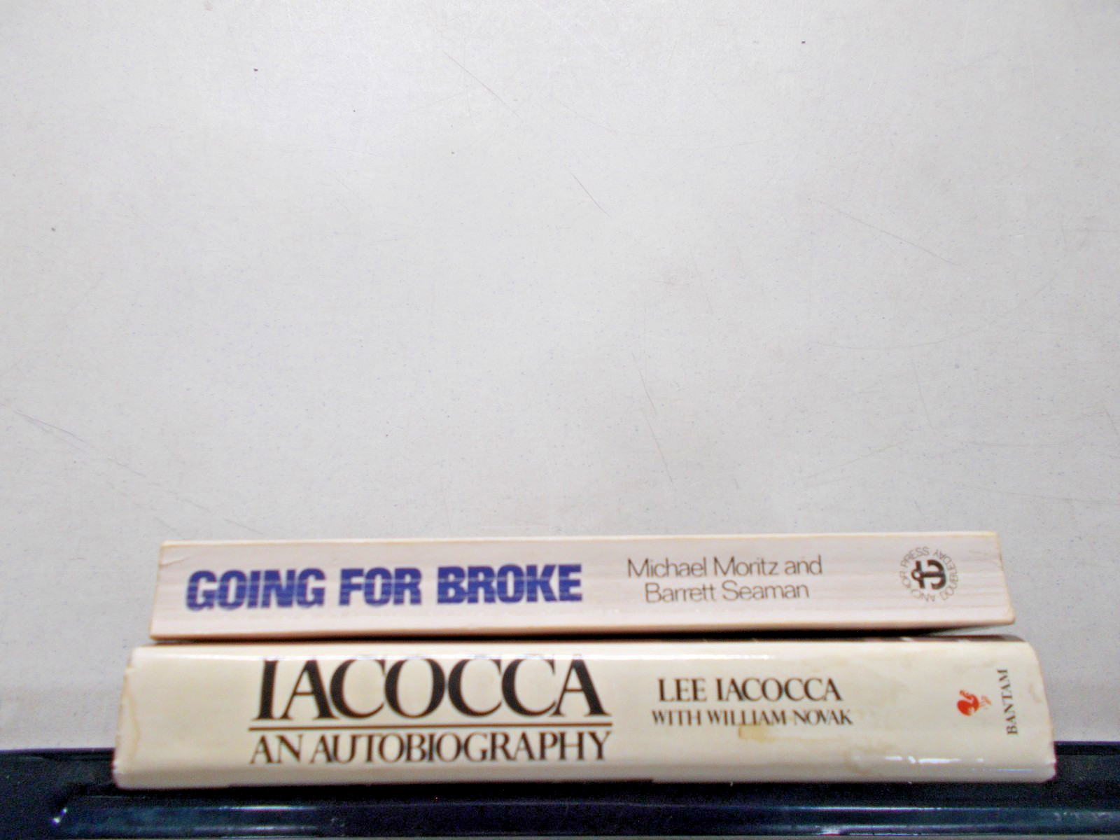 2 LEE IACOCCA # MIXED HC W/DJ TRADE PB GOING FOR BROKE AN AUTOBIOGRAPHY