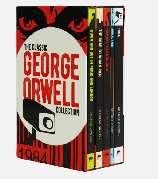 The Classic George Orwell Collection 5 Books Box Set – Fiction – Paperback