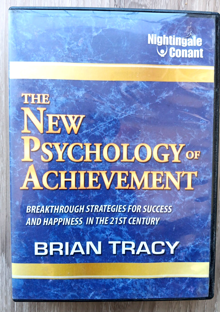 The New Psychology of Achievement (Breakthrough Strategies) by Brian Tracy CD