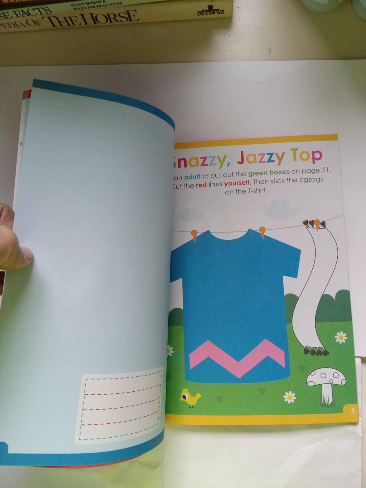 Scholastic Scissor Skills Cut-and-Paste Activity Book Ages 4-8 Illustrated