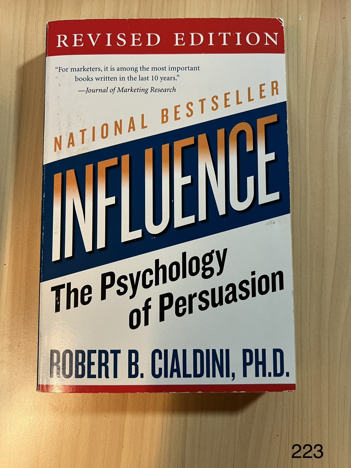 Influence: The Psychology Of Persuasion by Robert B. Cialdini – Paperback