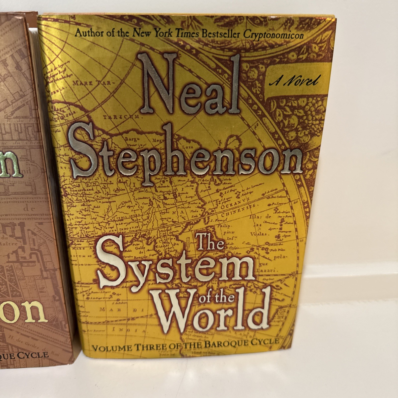 Lot of 3 The Baroque Cycle Series Neal Stephenson HCDJ 1st Edition 1st Print