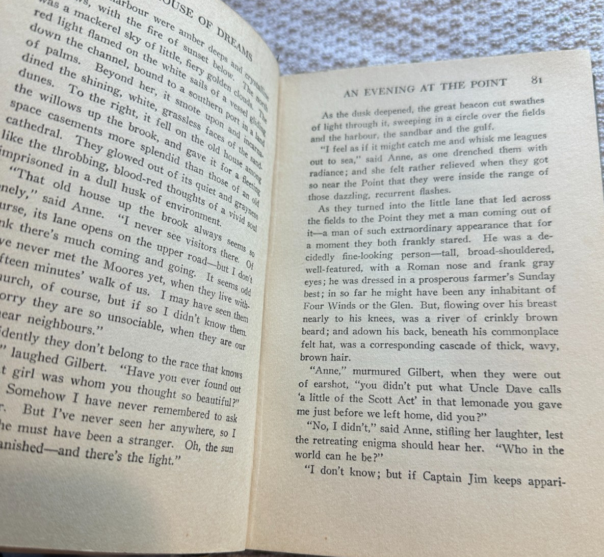 Annes House of Dreams L M Montgomery 1st Edition 1917 Hardback A L Burt Co Pub