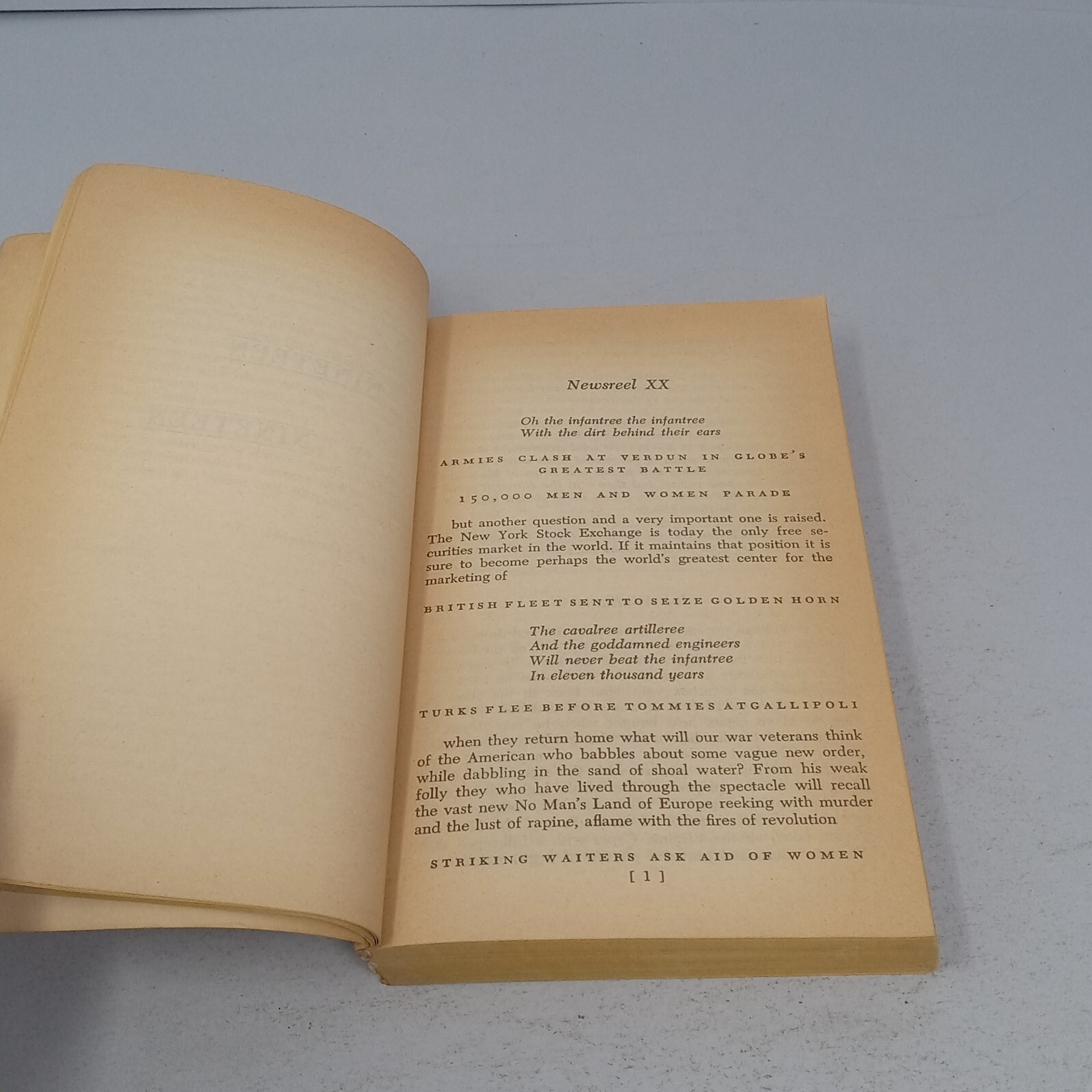 1919: Washington Square Press 1961 Paperback by John Dos Passos