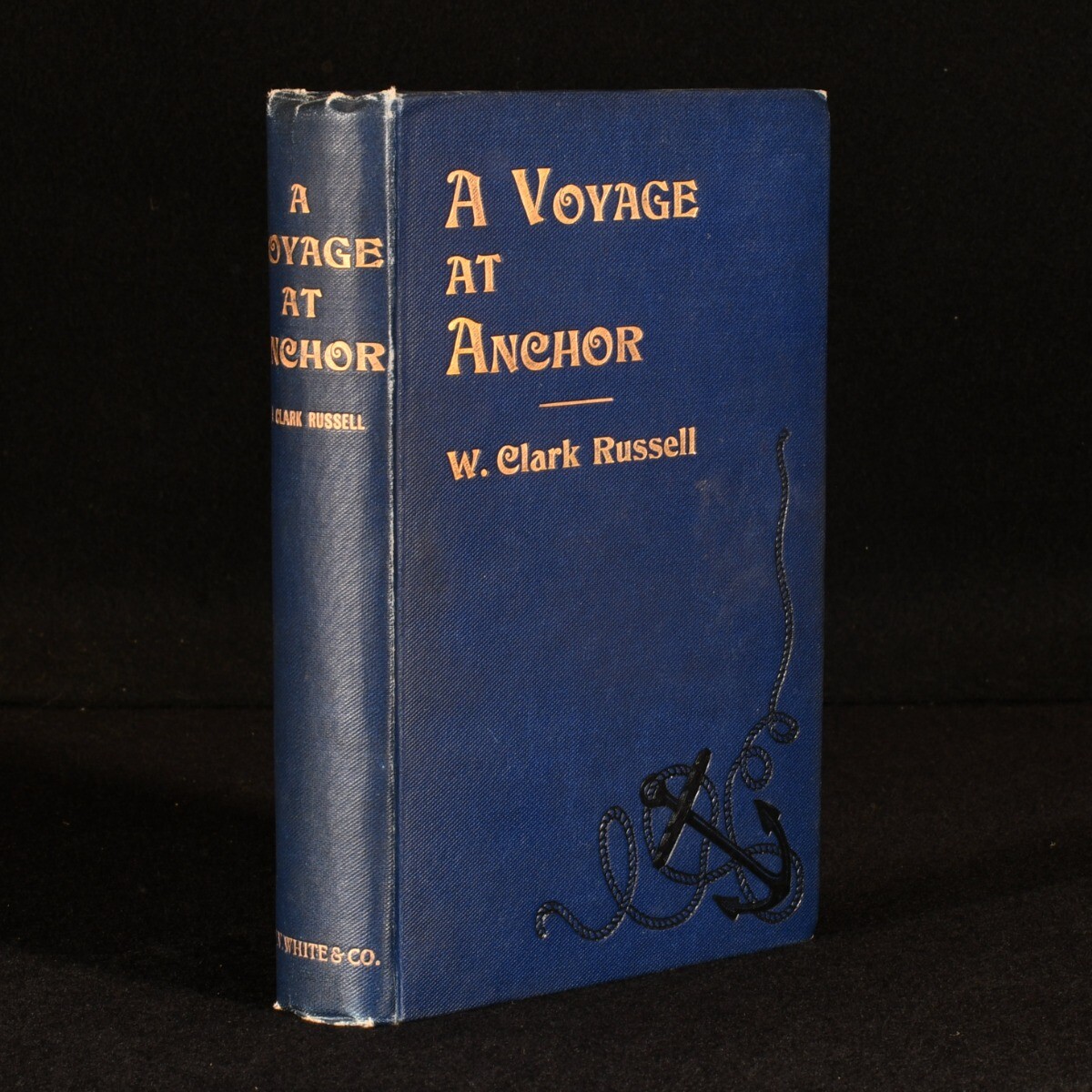 1900 A Voyage At Anchor W Clark Russell First Edition Scarce