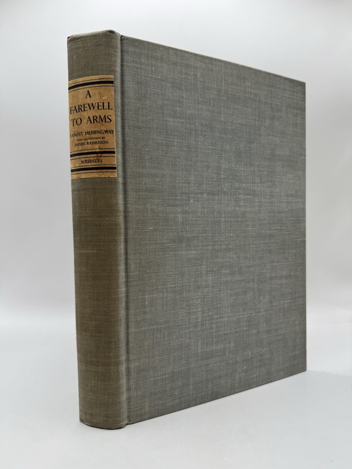 1948 A Farewell to Arms Ernest Hemingway First Illustrated Edition, Mid Century