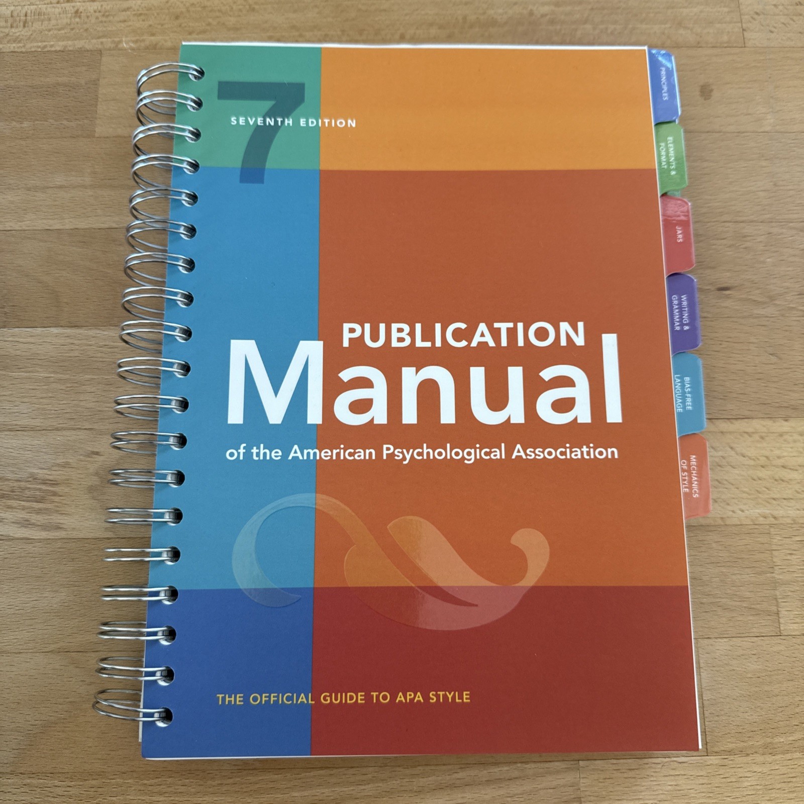 Publication Manual (OFFICIAL) 7th Edition of the American Psychological…