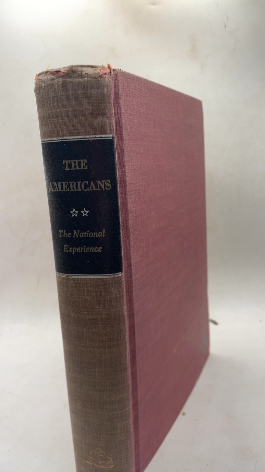 The Americans: The National Experience Daniel J. Boorstin Hardcover First Edi…
