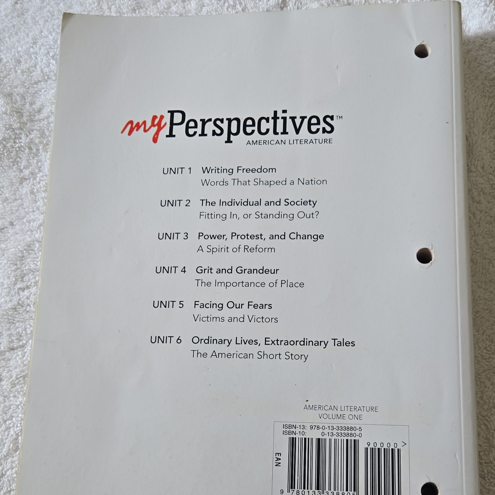 My Perspectives American Litature