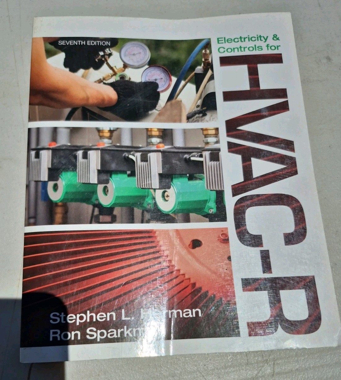 Electricity and Controls for HVAC-R – Paperback By Herman, Stephen L. 7E