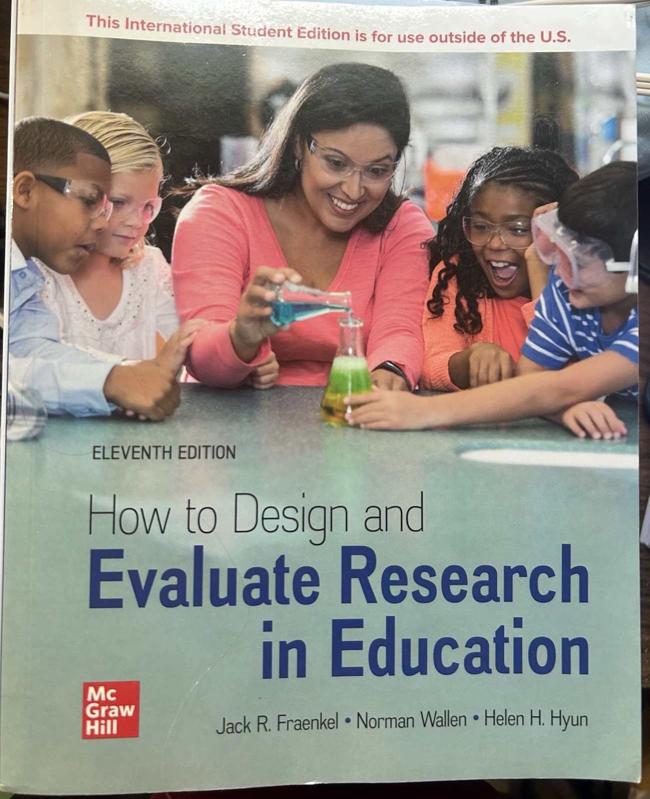 McGraw Hill How to Design & Evaluate Research in Education 11th Int’l PB
