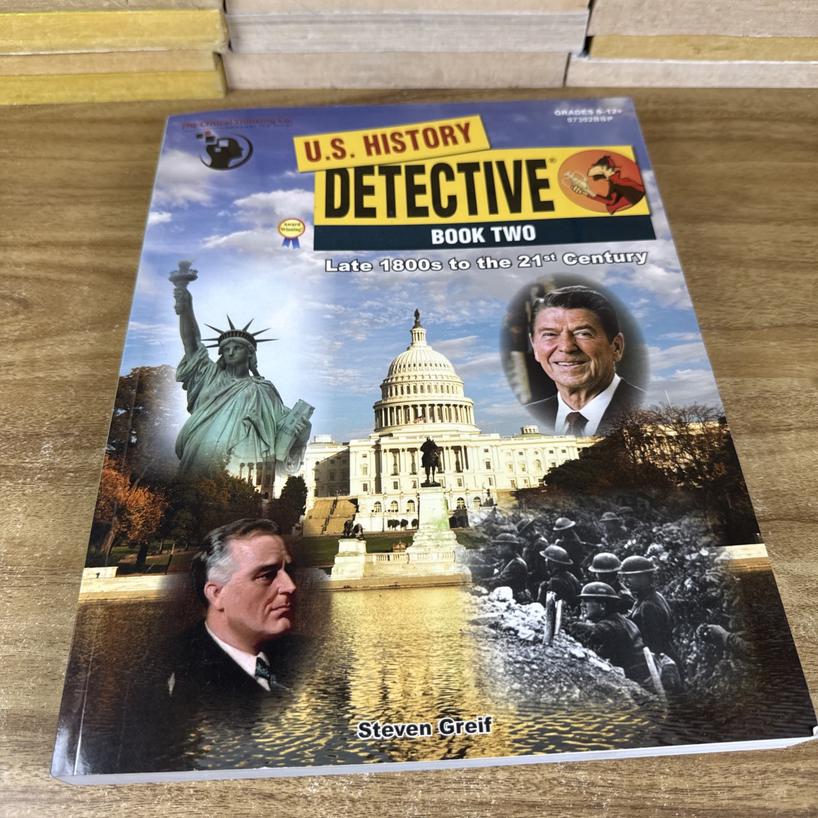 U.S. History Detective Book 2 – Paperback, by Steven Greif Paperback Homeschool