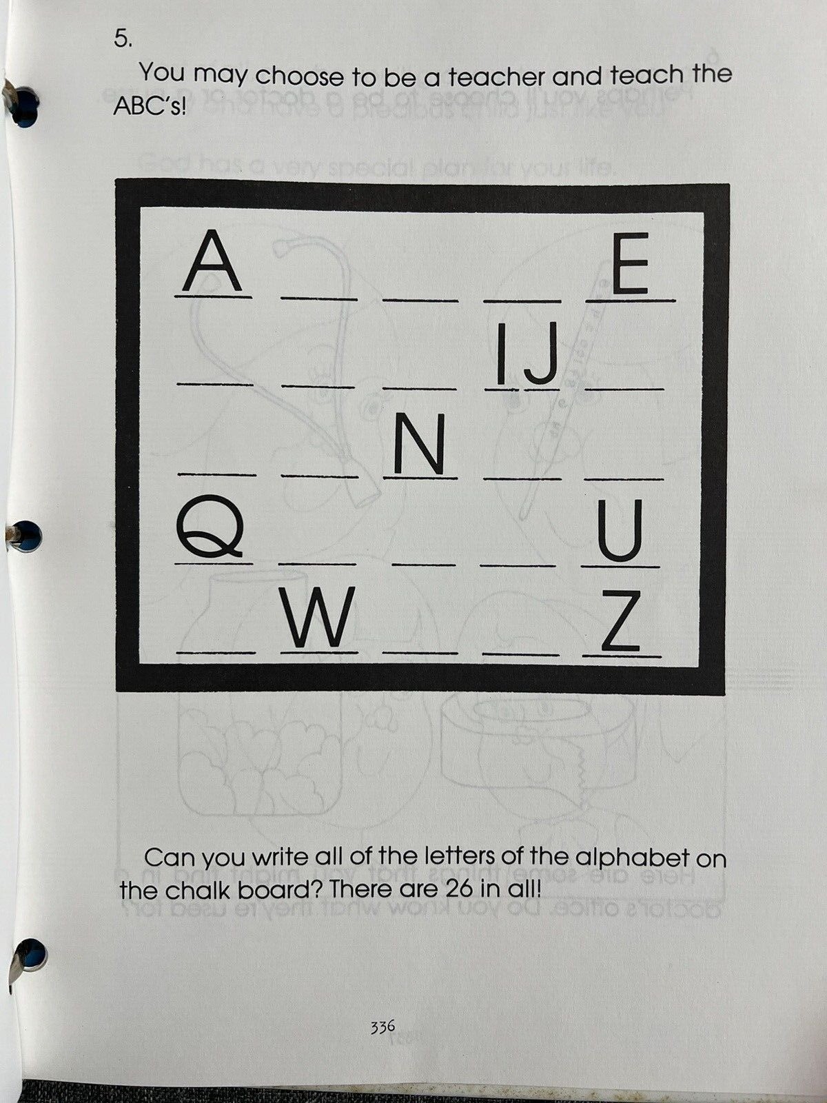PreSchool Curriculum~The Potters Press~32 Book Bible Phonics Numbers Color D1 05