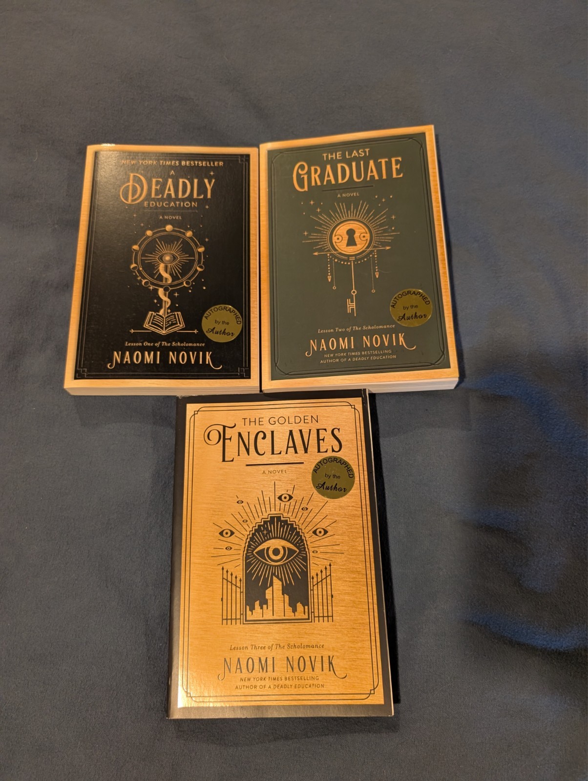 Scholomance Trilogy – SIGNED – Naomi Novik