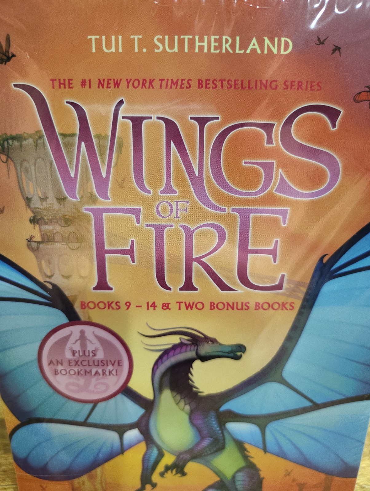 New Books Wings Of Fire: Books 9-14 & Two Bonus Books Set