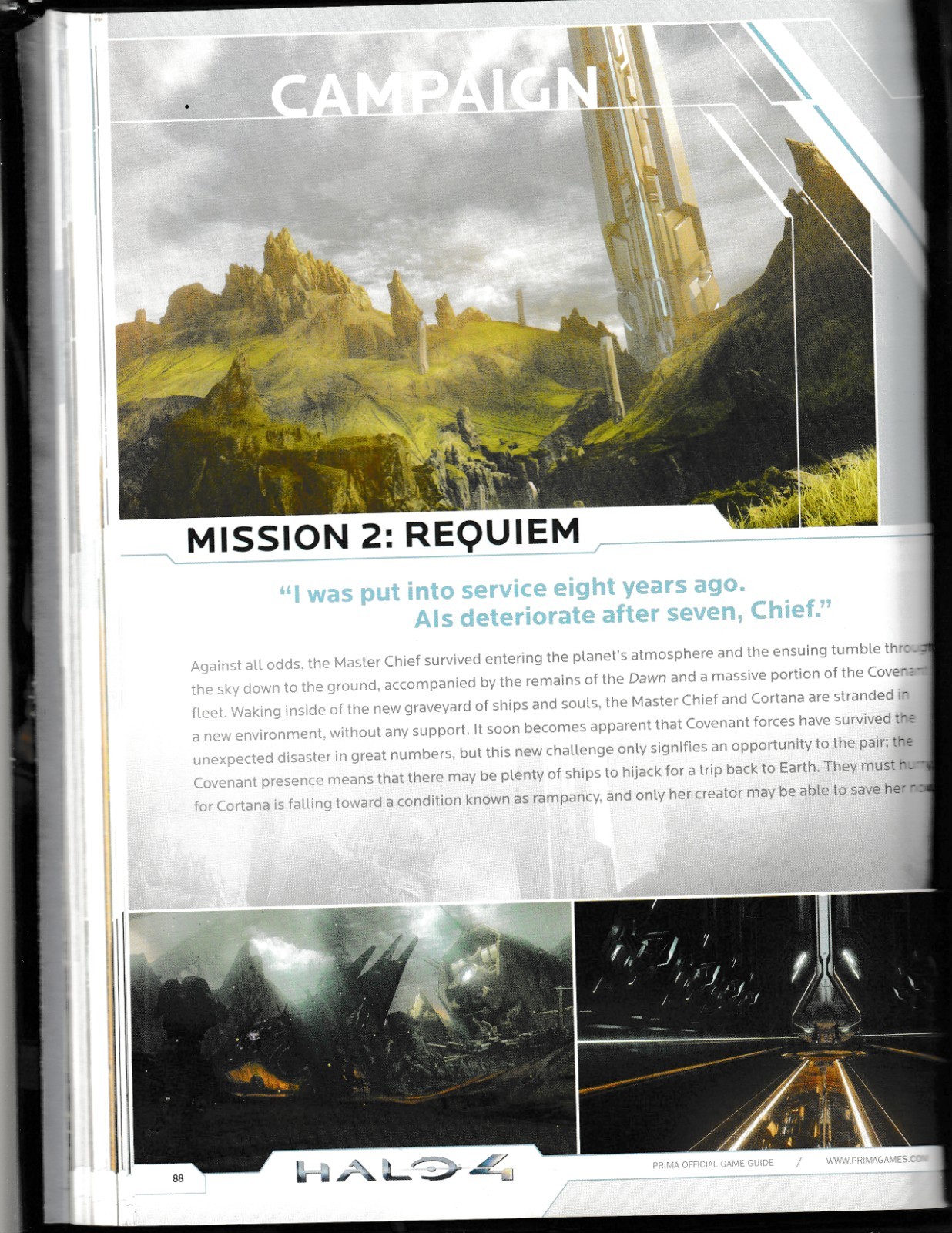 HALO 4 Prima 343 Industries Official Game Hardcover Guide Strategies 404 pages