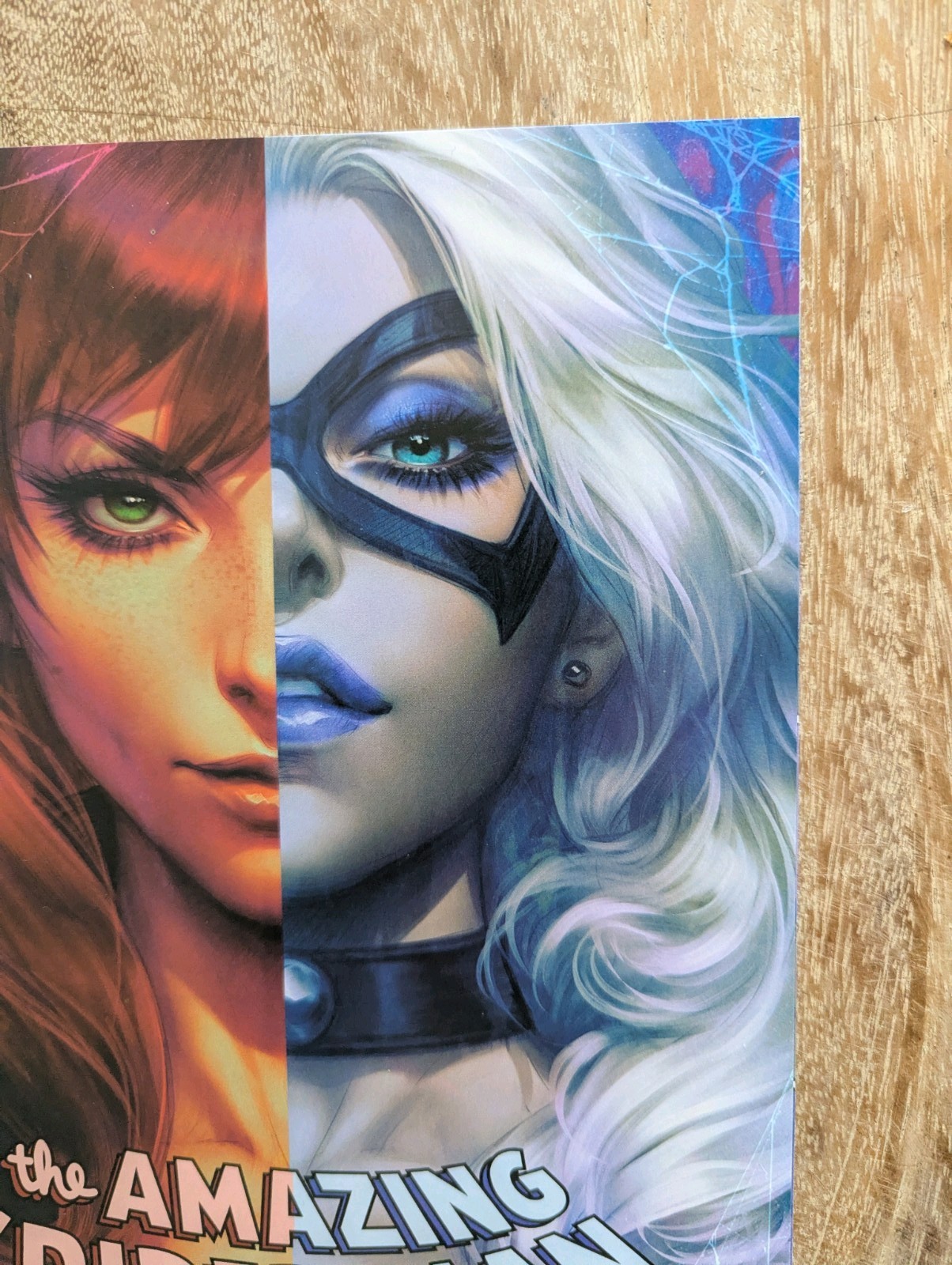 The Amazing Spider-Man #1 Artgerm Black Cat Mary Jane Variant Marvel Comics 2022