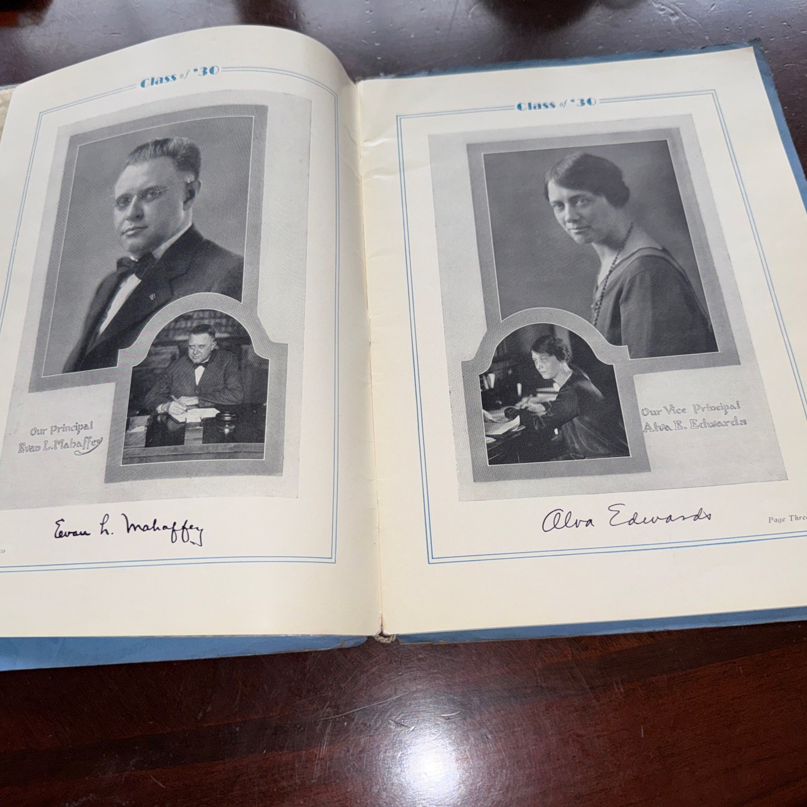 1930 & 1931 Commencement Week Program From South High School Columbus, Ohio