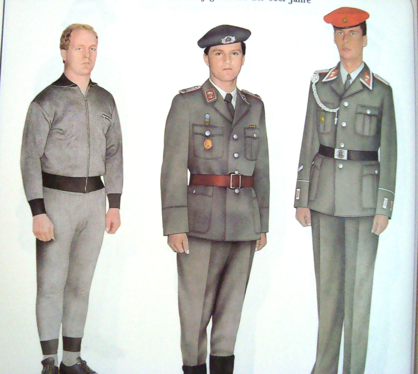 EAST GERMAN COMPLETE UNIFORM GUIDE: Uniformen der National Volksarmee der DDR