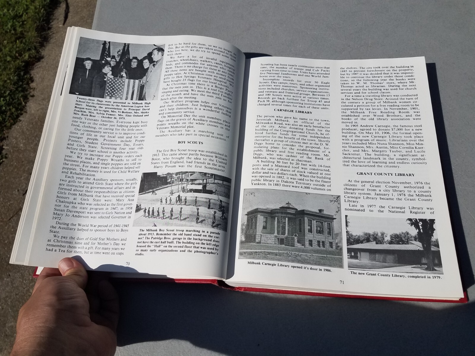 Grant County South Dakota 1878 – 1978 Hardcover History Book 528 Pages