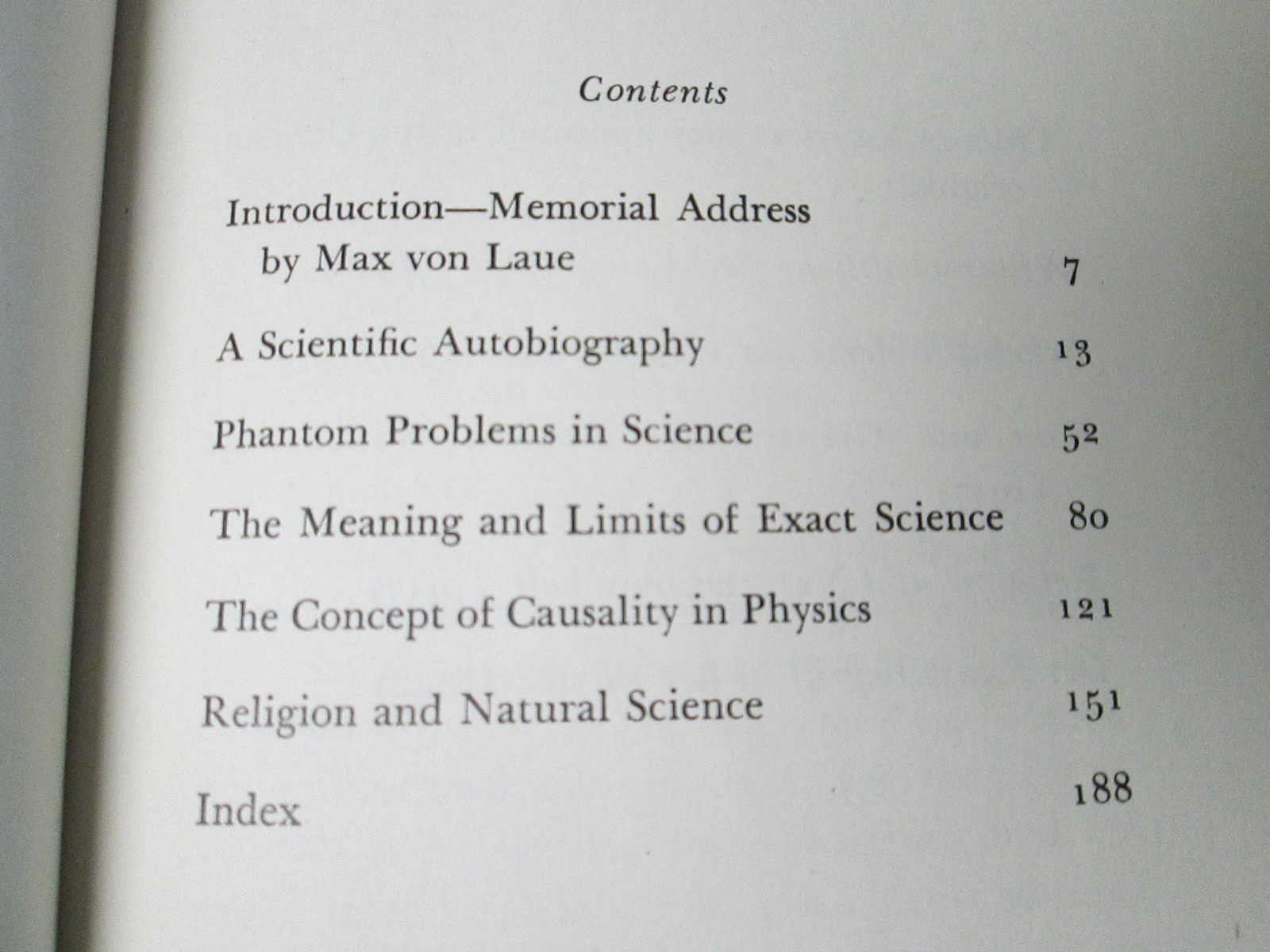 MAX PLANCK Scientific Autobiography & Other Papers 1949 1st/1st Edition Physics