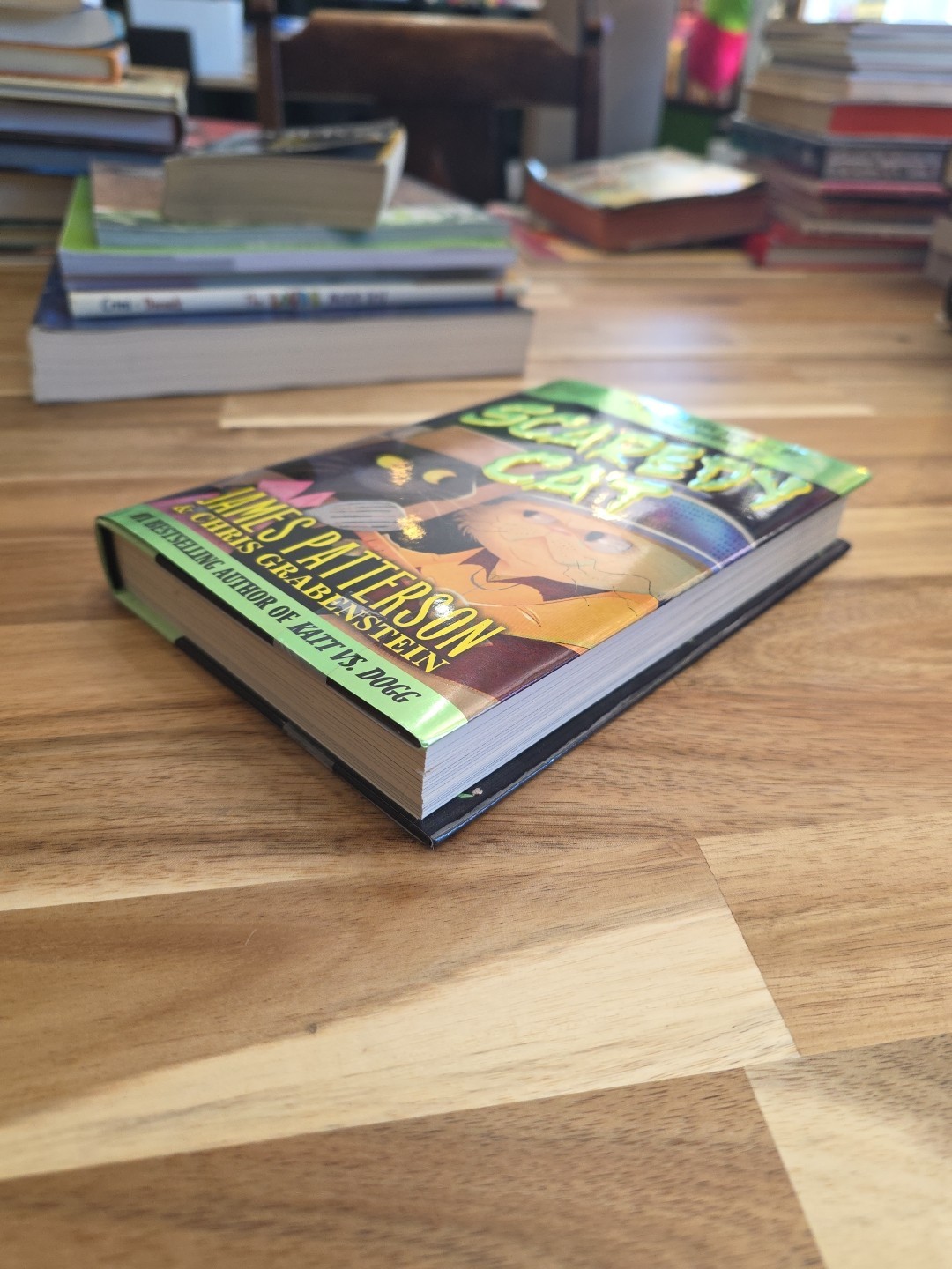Scaredy Cat by Chris Grabenstein and James Patterson (2021, Hardcover) 1st
