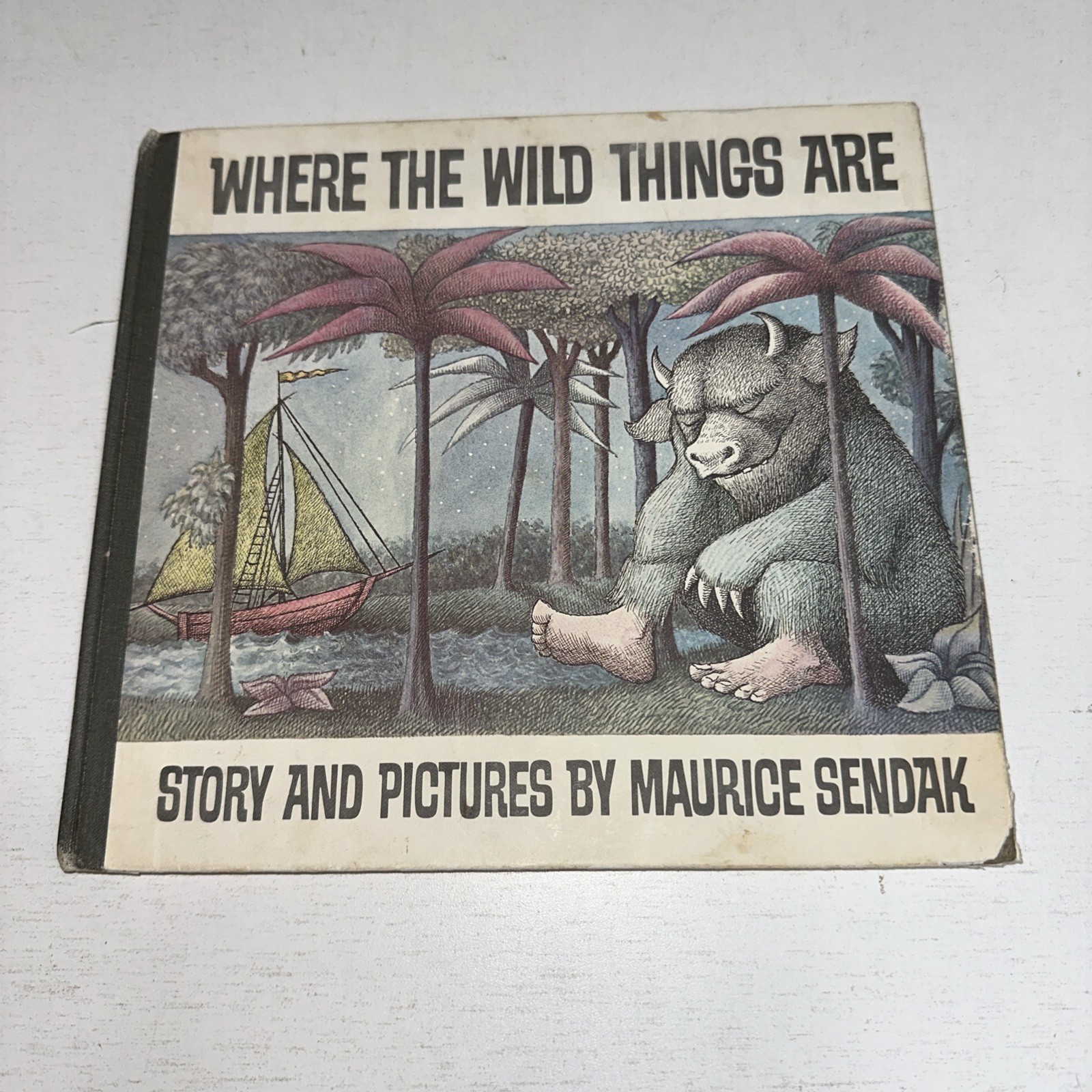 Rare 1963 1st Edition! WHERE THE WILD THINGS ARE Maurice Sendak ILLUSTRATED