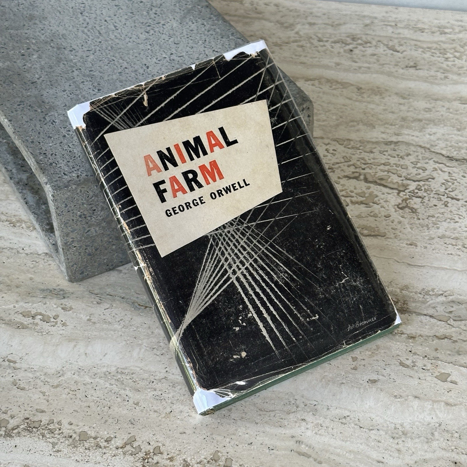George Orwell Animal Farm 1946 Book Club Edition Hardcover Dust Jacket HCDJ