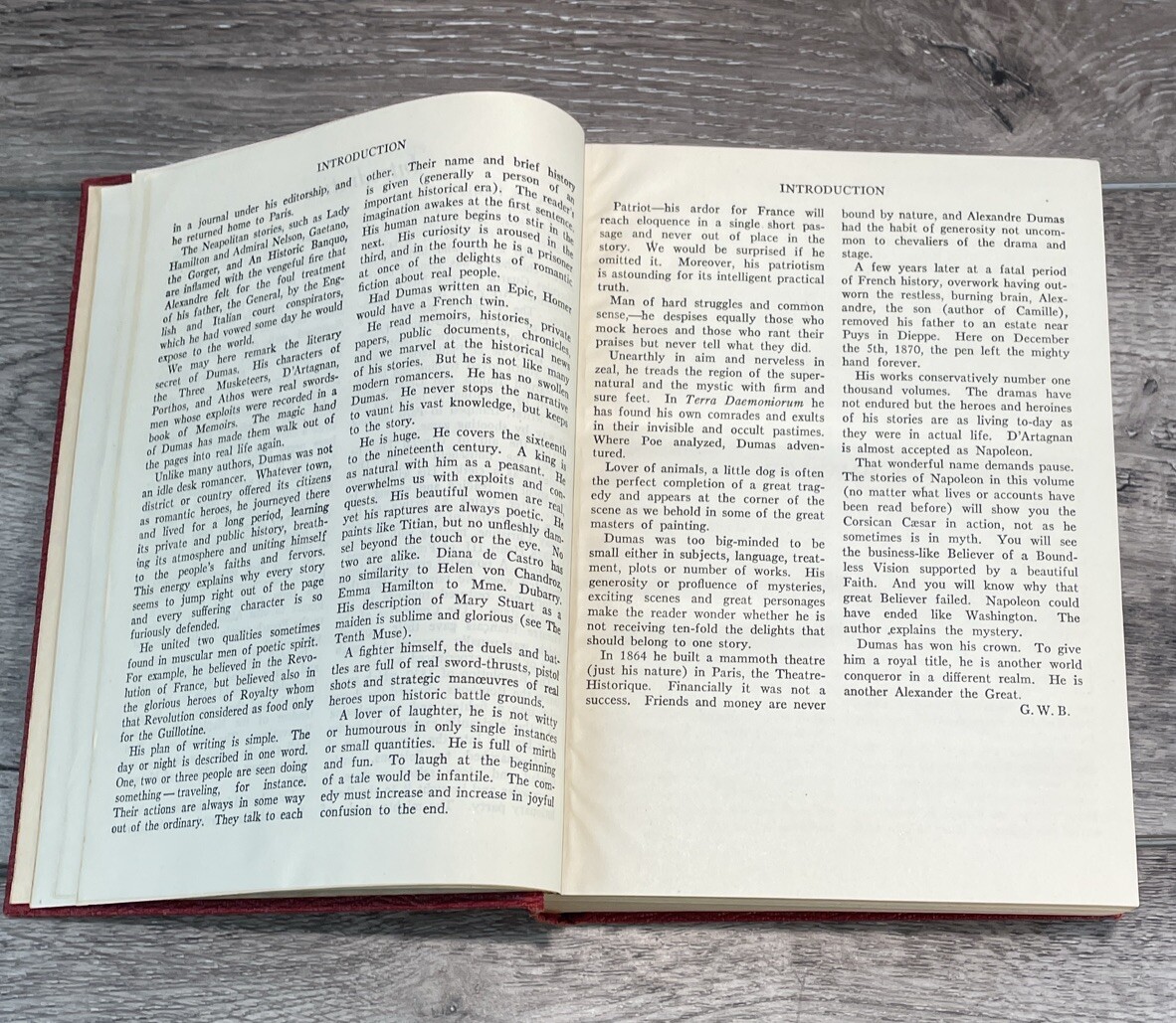 Short Stories by Alexandre Dumas Ten Volumes In One 1927 Vintage Book Classic