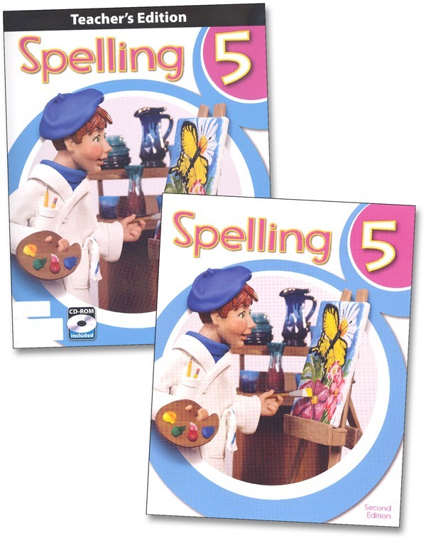 BJU Bob Jones 5th grade SPELLING 5 SET Student WorkText Teacher’s Edition SAVE!