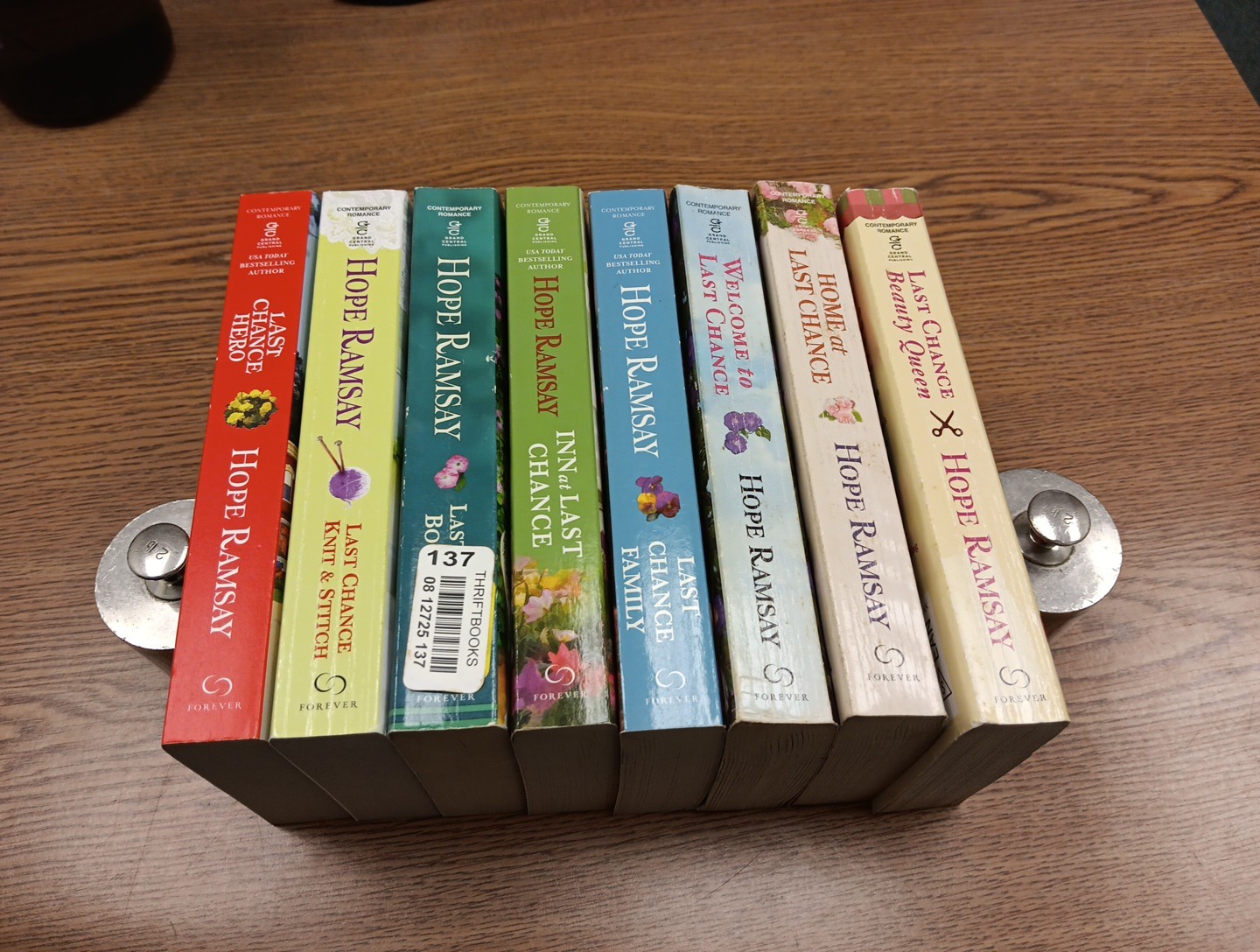 Hope Ramsay Lot of 8 Paperbacks Last Chance Series