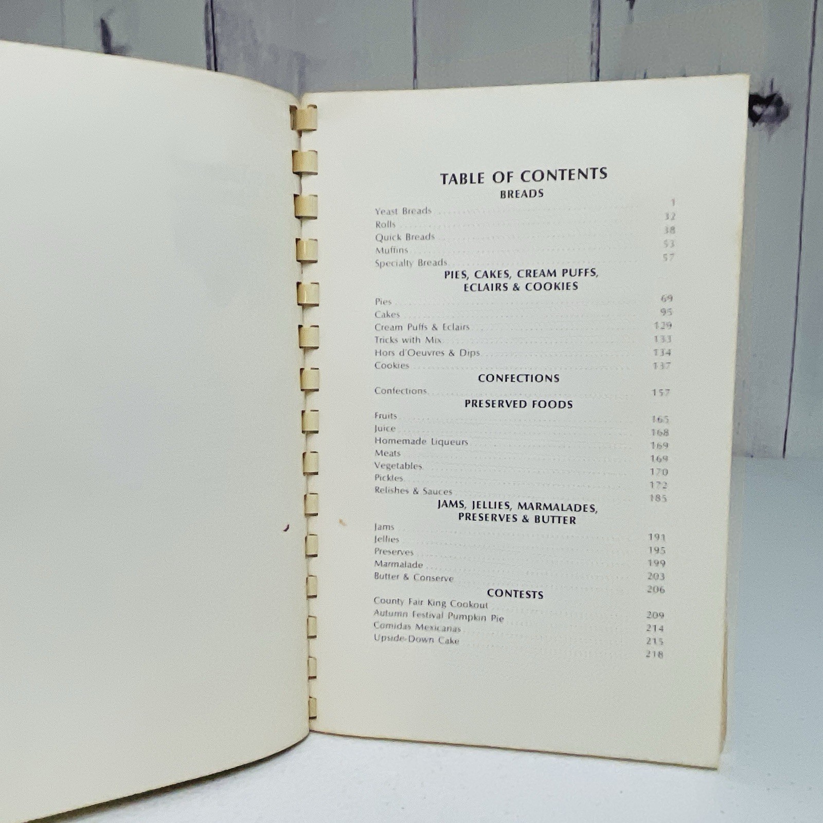 Vintage 1984 Cookbook Los Angeles County Fair Award Winning Recipes 220 Pages