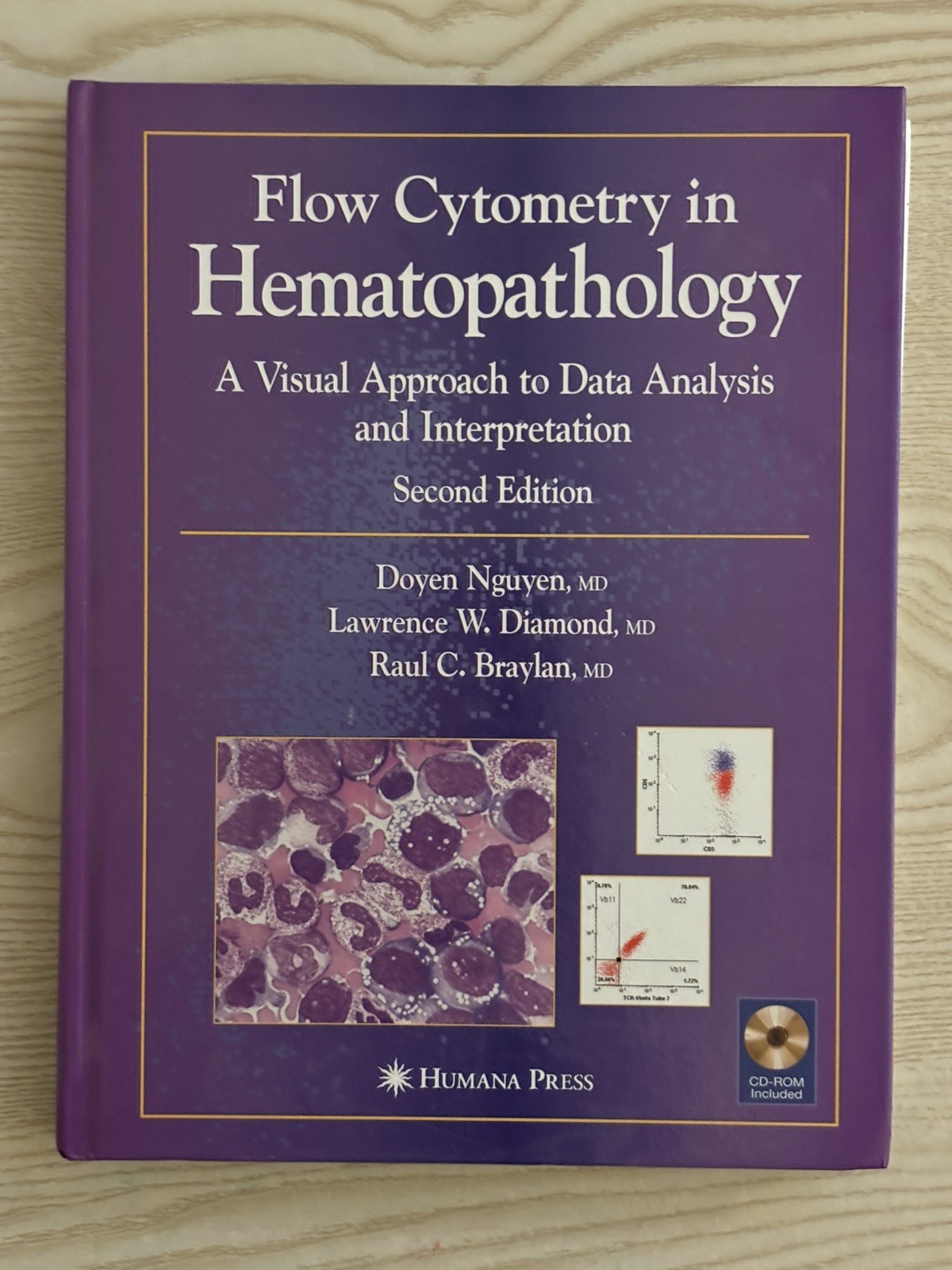 Flow Cytometry in Hematopathology: A Visual Approach to Data Analysis…Mint cond.