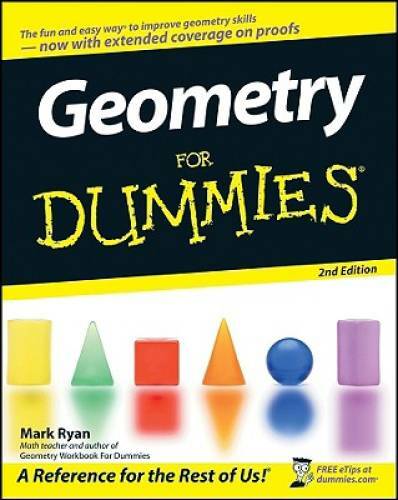 Geometry For Dummies – Paperback By Ryan, Mark – ACCEPTABLE
