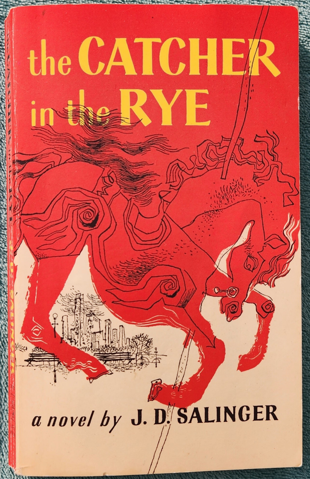 The Catcher In The Rye By J.D. Salinger 1991 Paperback 214 Pages