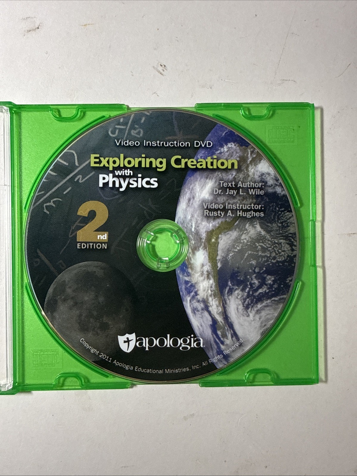 Apologia physics (2nd Edition) VIDEO INSTRUCTION DVD, Viewed On Computer