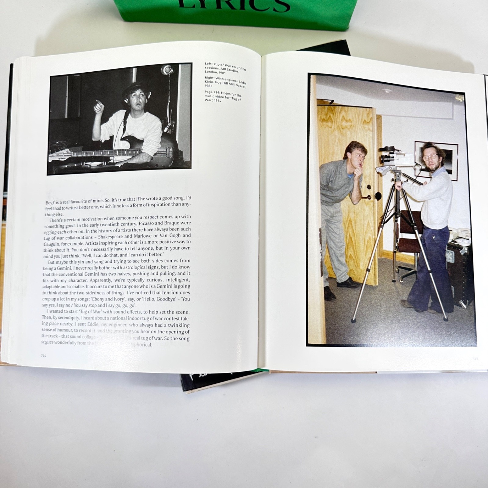 Paul McCartney: The Lyrics 1956 to the Present, Box Set, HC, 1st Edition, 2021
