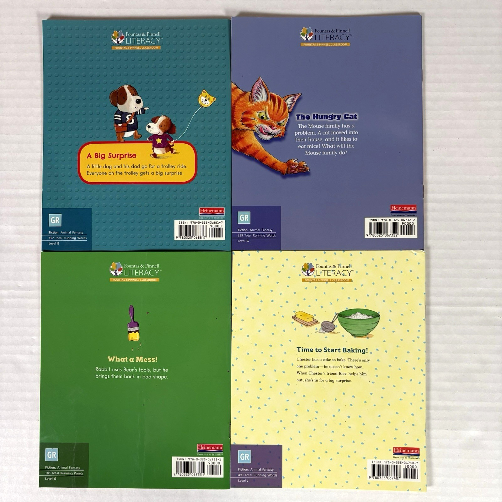 1st Grade Readers Multi-Level Reading Library #2 – 23 Books Levels E-J