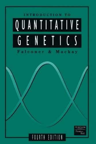 Introduction to Quantitative Genetics – Paperback, by Falconer D.S. – Very Good