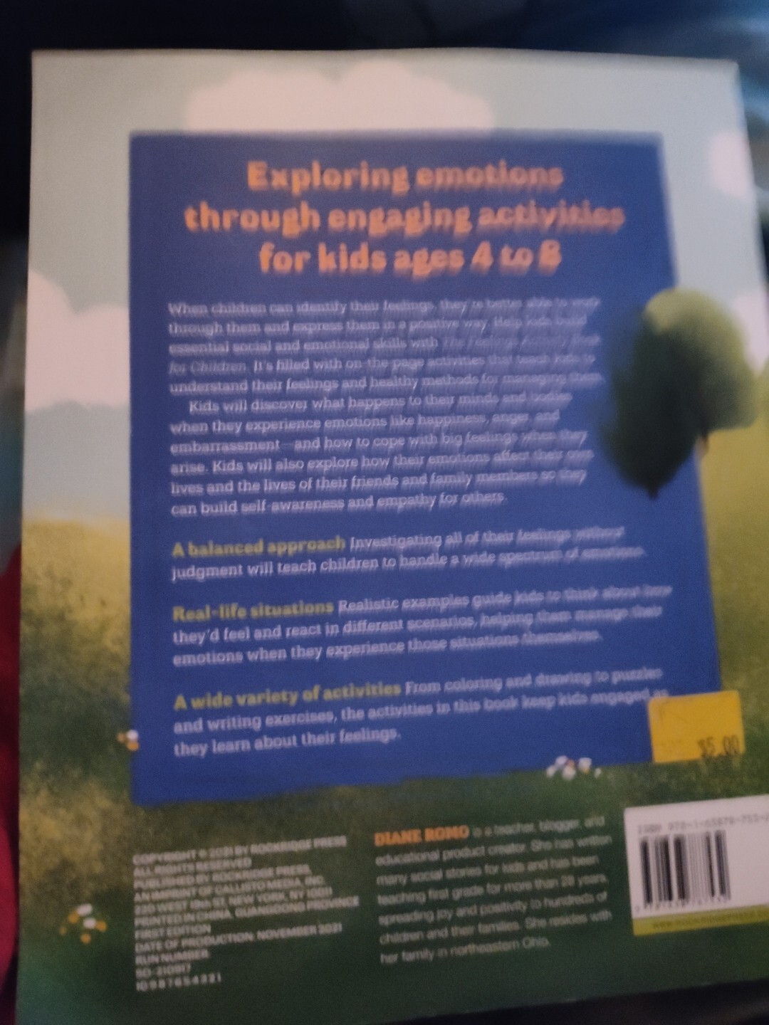 The Feelings Activity Book for Children: 50 Activities to Identify, Understand,