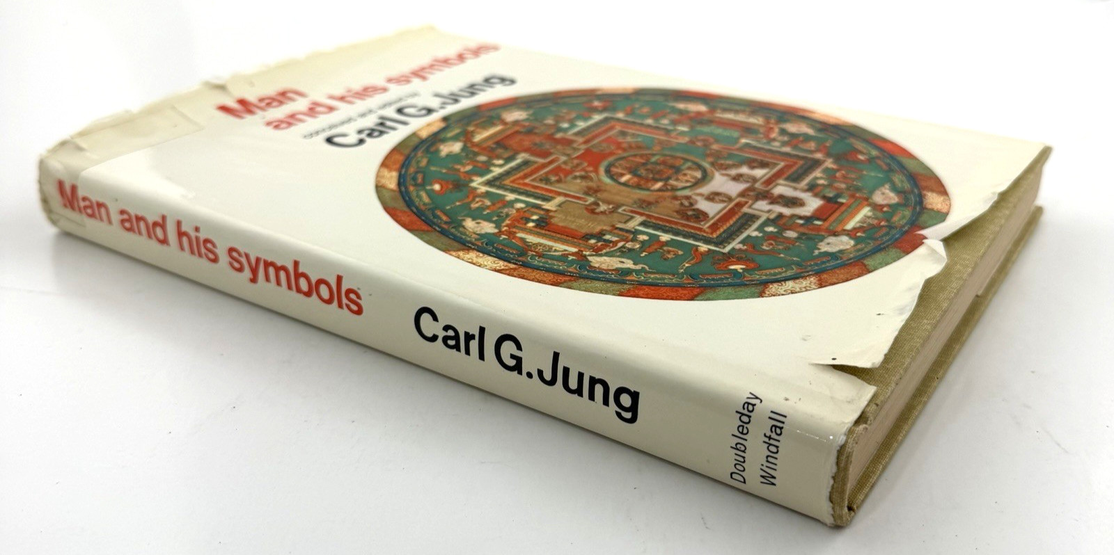 MAN AND HIS SYMBOLS Carl G. Jung Windfall 1969 HCDJ First Edition