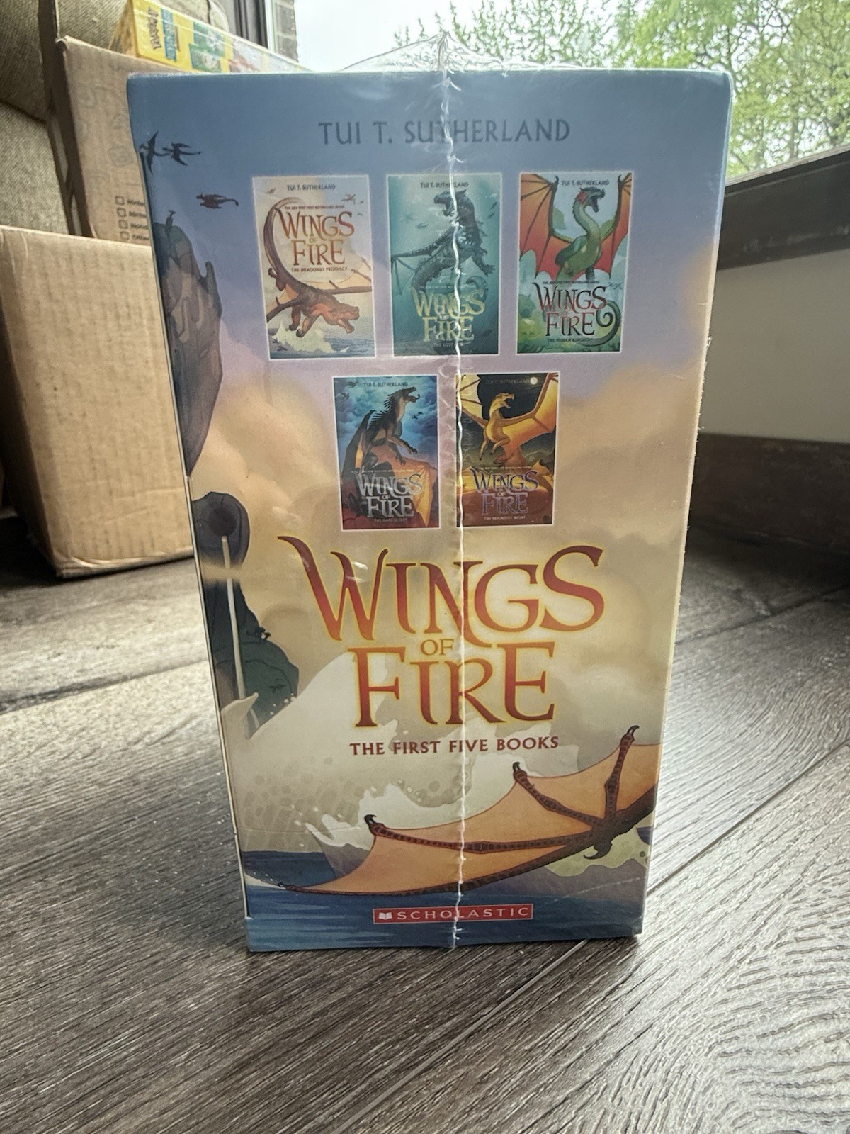 *New Wings of Fire Collection Set Book 1-5 (Tui T. Sutherland)