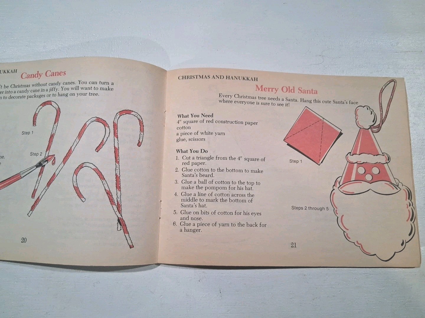 Vintage 1984 Easy-To-Make Holiday Crafts by B. McCall -Halloween, Easter-DYI Kid
